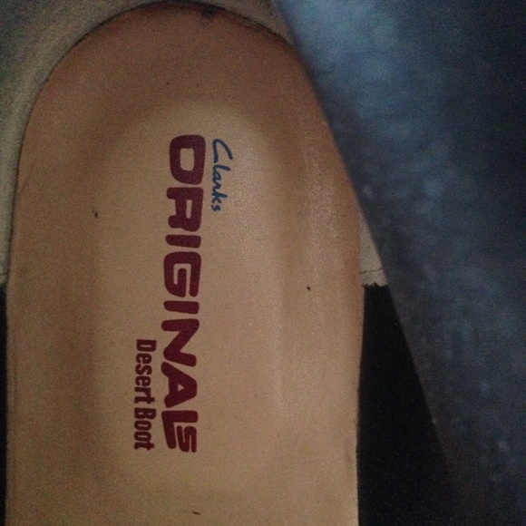 Clarks Original Desert Boots Black Suede 8.5 - Picture 7 of 10